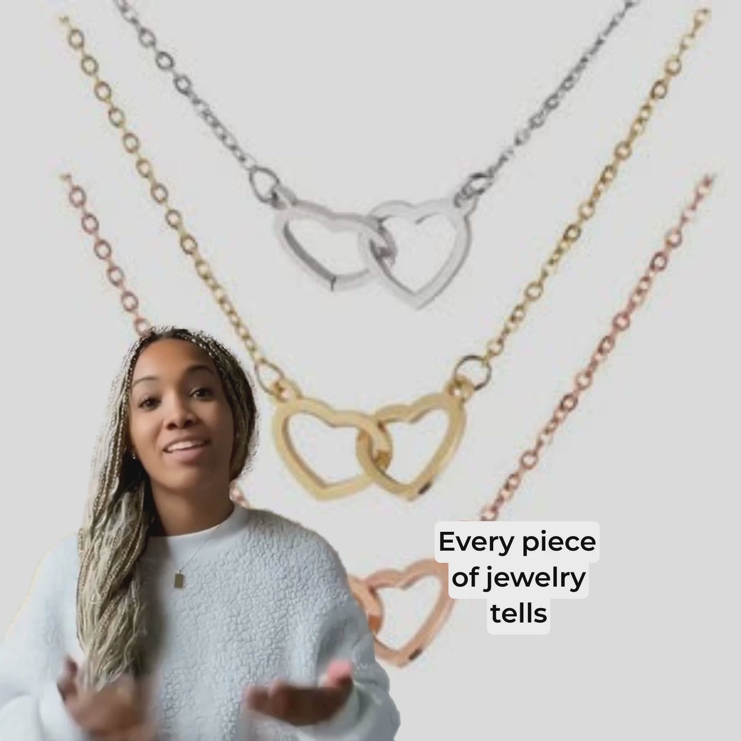 14K Gold Plated Solitaire Necklace - Bijoux Majestique Jewelry